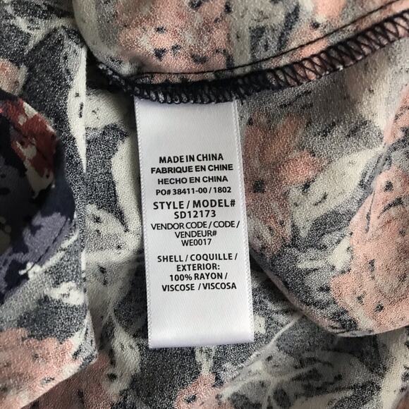 Splendid Encore Floral Smocked Waist Dress NWOT - Picture 5 of 7